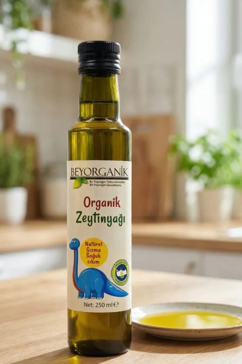 BEYORGANIK روغن زیتون ارگانیک فرابکر نوشیدنی 250 میلیلیتر، اسیدیته 0.3