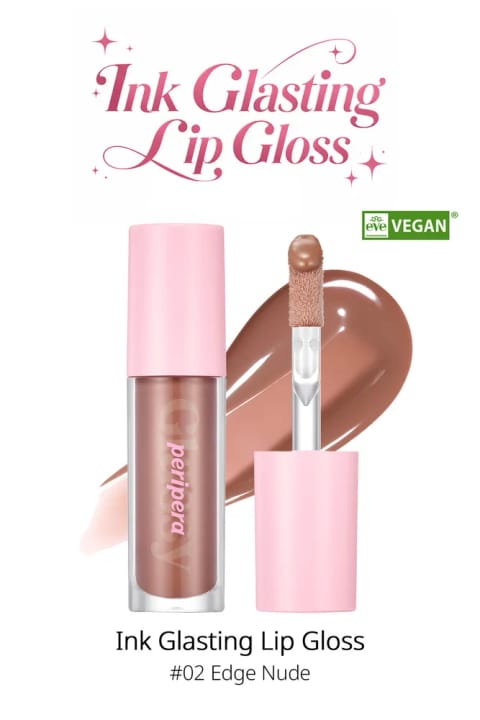 PERIPERA Ink Glasting Lip Gloss — 2 Edge Nude