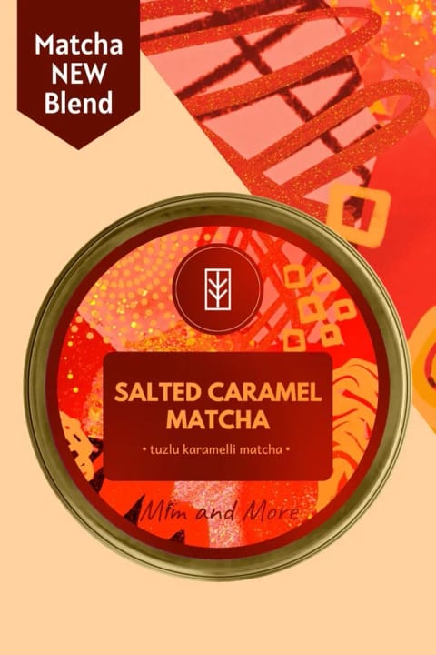 Mim and More Matcha با طعم کارامل شور، ۲۵ گرم