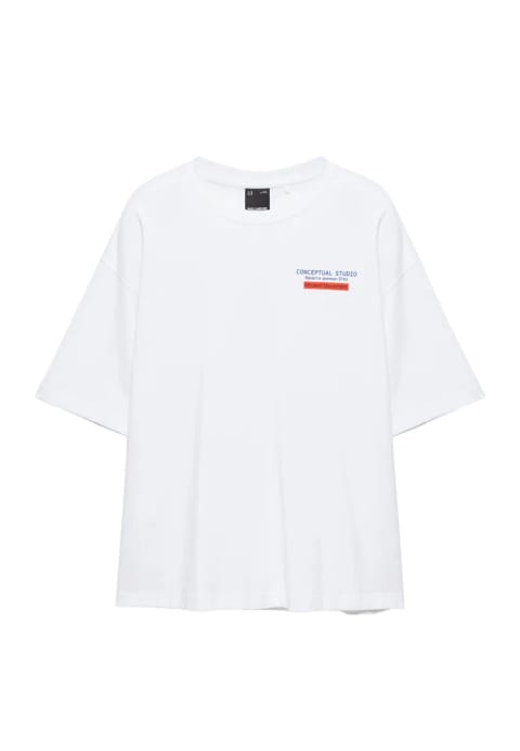 تی‌شرت relaxed طرح Conceptual Studio
