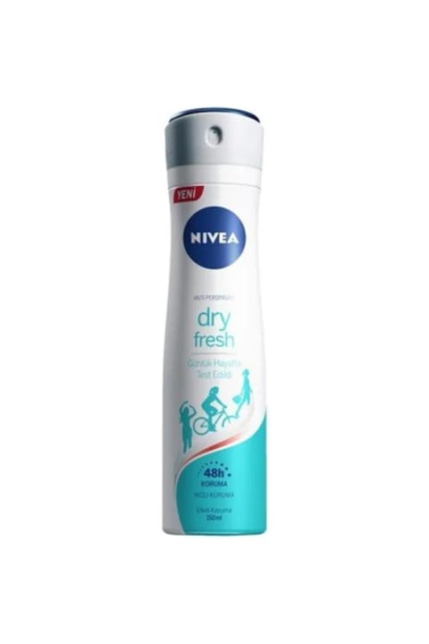 NIVEA Dry Fresh دئودورانت اسپری زنانه ۱۵۰ میلی‌لیتر