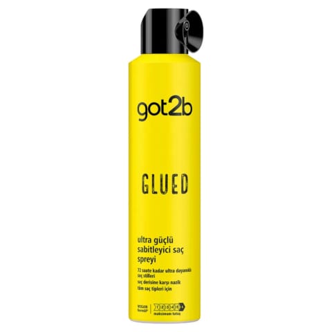 اسپری تثبیت‌کننده فوق‌قوی مو Got2b Glued 300 ml
