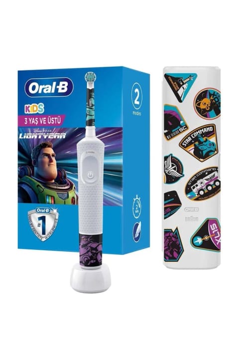 مسواک برقی شارژی Oral-B D100 Vitality لایت‌یر نسخه ویژه کودکان