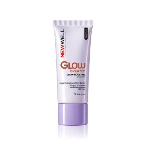 نیو ول گلوبوستینگ کرم مرطوبکننده و روشنکننده با SPF 15+ حجم ۳۰ میلیلیتر - ۰۲ Gold Pearl