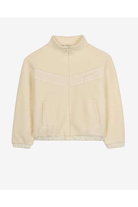 کاپشن زنانه SKECHERS SKECH SHERPA Contrast Full Zip بژ S2620202-4339
