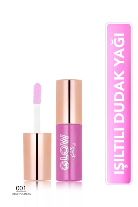 Flormar Glow Lip Oil مرطوب‌کننده و براق کننده لب — 001 Shine Your Lips
