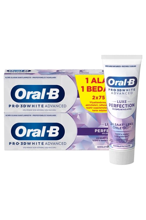 خمیردندان Oral-B Pro 3D White Advanced Luxe Perfection 150 میلیلیتر