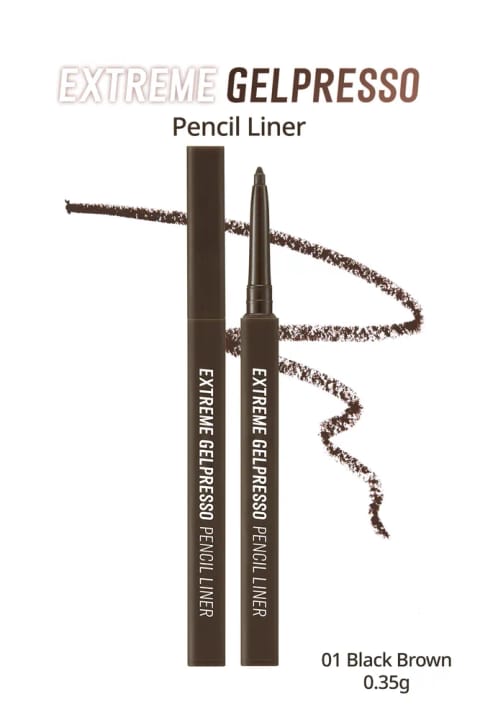 خط چشم CLIO Extreme Gelpresso — 01 Black