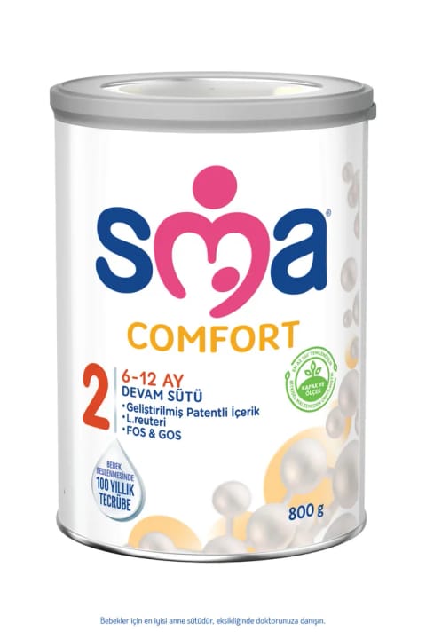 SMA Comfort 2 شیر دنباله ۶-۱۲ ماه ۸۰۰ گرم