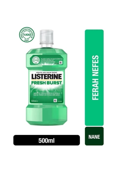 لیسترین Fresh Burst دهانشویه 500ml
