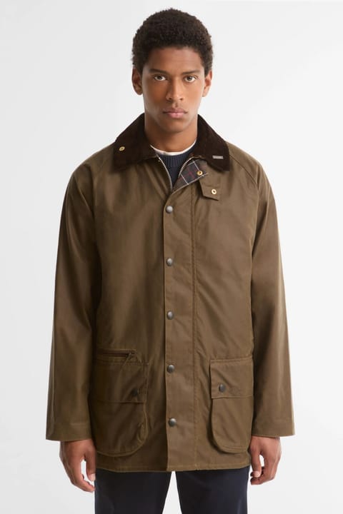 کاپشن روغنی Barbour Icons Beaufort SN91 Beech
