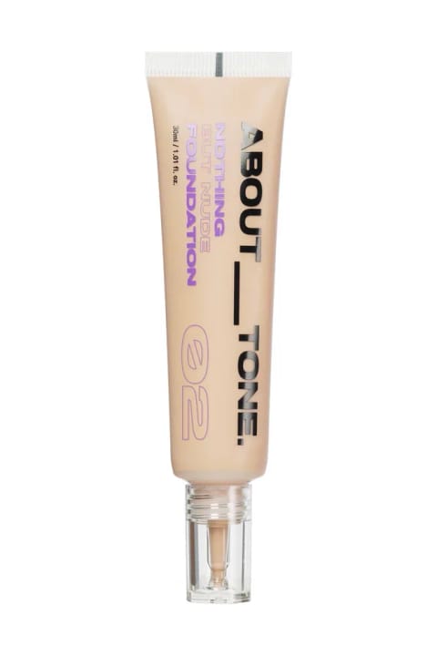 ABOUT TONE کرم پودر طبیعی با ظاهر نیمه مات ABOUT TONE Nothing But Nude Foun...