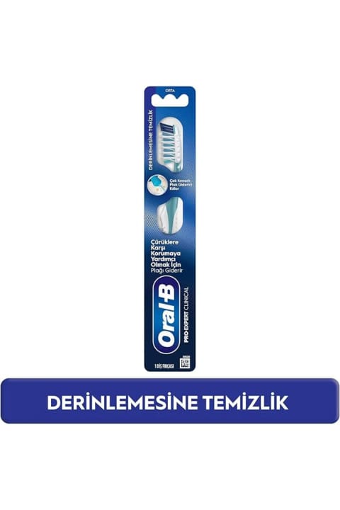 Oral-B Pro-Expert Clinical مسواک پاکسازی عمیق، متوسط