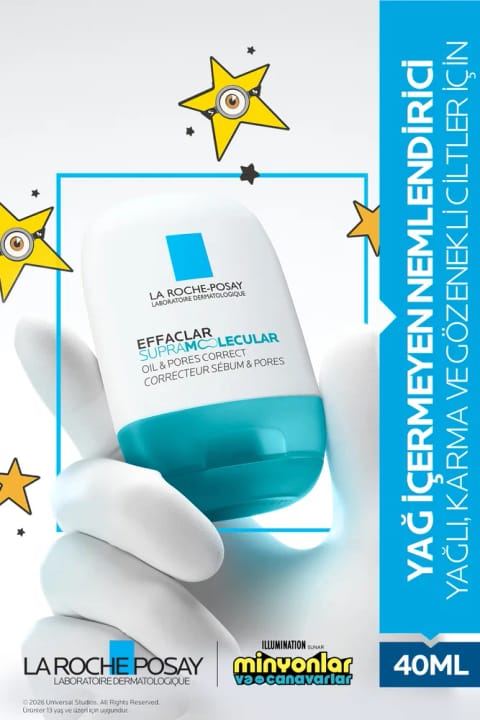 کرم La Roche Posay Effaclar برای پوستهای مختلط و چرب (بدون روغن)