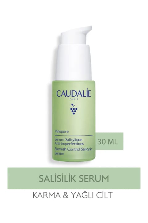 Caudalie Vinopure سرم ضد آکنه با سالیسیلیک اسید ۳۰ میلیلیتر