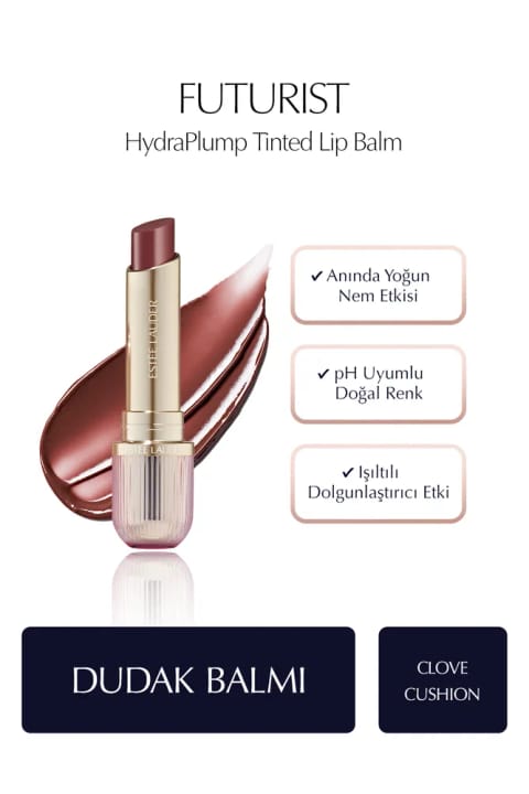 بالم رژ لب رنگی Estee Lauder Futurist HydraPlump - رنگ: Clove Cushion