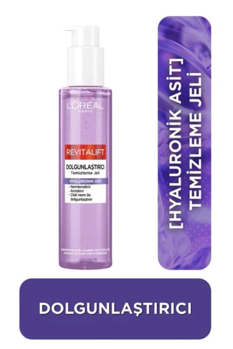 L'Oreal Paris Revitalift Filler شوینده ژلی حجم‌دهنده