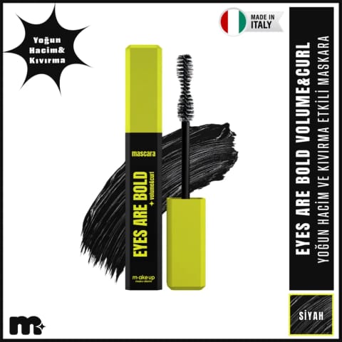 Maruderm Make Up Eyes Are Bold Mascara Volume & Curl (Mashki)
