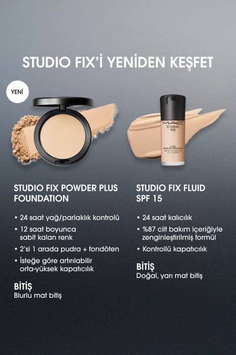 فونداسیون پودری M.A.C Studio Fix Powder Plus - NC20