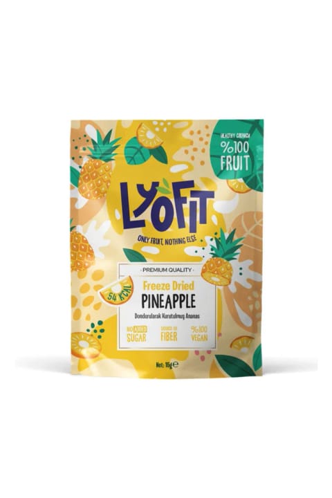 Lyofit Food آناناس خشکشده به روش انجمادی (Freeze Dried)