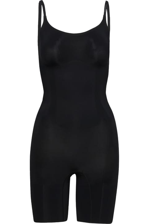 بادی‌سوت Calvin Klein زنانه مشکی تا وسط ران
