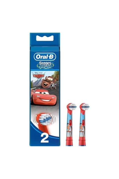 Oral-B Stages سر جایگزین مسواک کودکان Cars 2