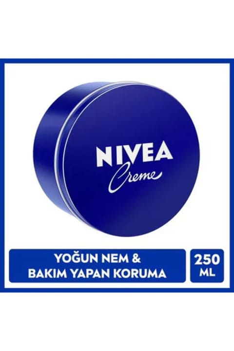 NIVEA Creme کرم مرطوبکننده 250 میلیلیتری محافظتکننده و مراقبتکننده برای همه انواع پوست