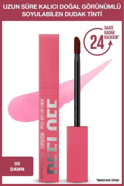 Maybelline New York Super Stay Peel Off رژ تینت پوست‌کن — 05 Dawn