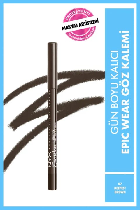 مداد چشمی NYX Professional Makeup Epic Wear Liner Sticks - قهوهای تیره