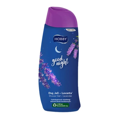 Hobby Good Night ژل دوش اسطوخودوس 450 میلیلیتر