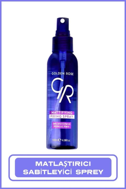 Golden Rose اسپری تثبیت کننده مات کننده آرایش