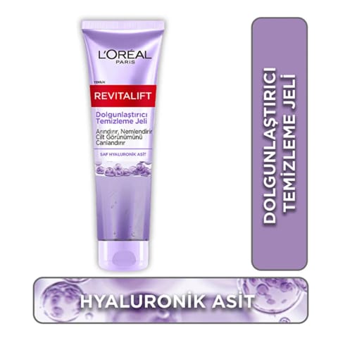 Loreal Paris Revitalift ژل شستشوی حجمدهنده 150 میلیلیتر (Hyaluronic Acid)