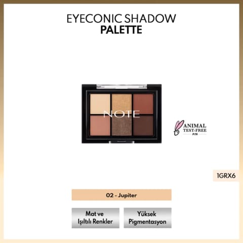 پالت سایه چشم Note Eyeconic 02 Jupiter