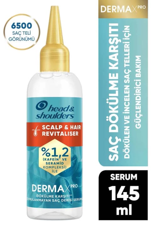 Head & Shoulders Dermaxpro اسکالپ و مو احیاگر ضد ریزش بدون نیاز به آبکشی