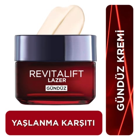 لورئال پاریس روitalift Lazer X3 کرم مراقبت روزانه ضد پیری شدید ۵۰ میلیلیتر