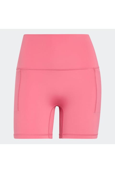 شورتک تایت کوتاه زنانه adidas Studio All Me Booty صورتی (KX3142)