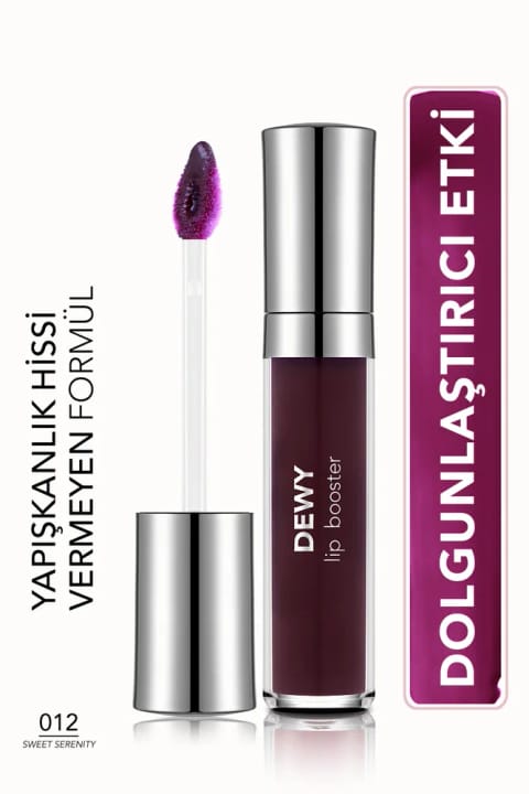 Flormar براقکننده و حجیمکننده لب - Dewy Lip Booster - 012 Sweet Seren...