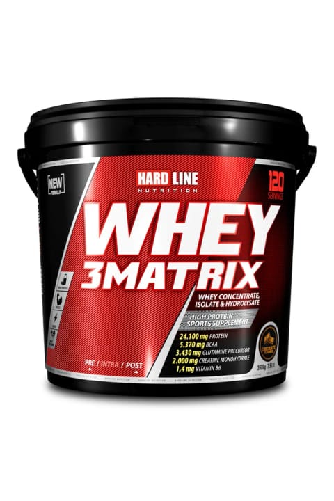 Hardline Whey 3Matrix 3600 گرم طعم شکلات