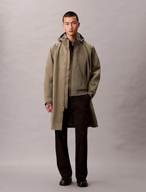 Calvin Klein مردانه کاپشن ۳ در ۱ هودی تکنولوژی