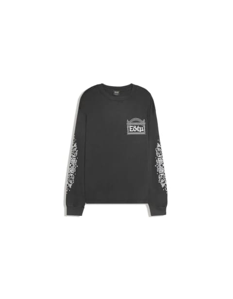 تیشرت آستینبلند اثر شسته ARIES X BERSHKA