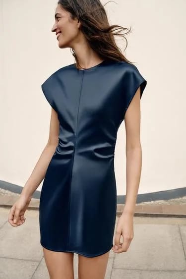 Short Satin Dress