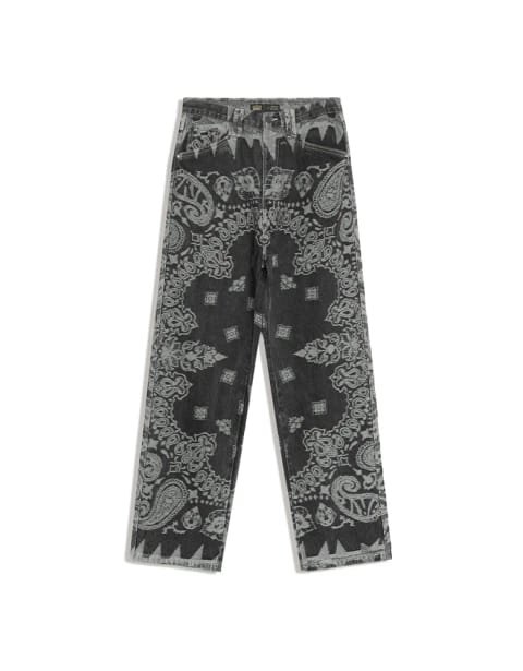 شلوار جین طرح‌دار ARIES X Bershka