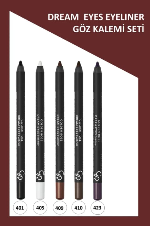 ست خط چشم Golden Rose Dream Eyes شماره 401-405-409-410-423