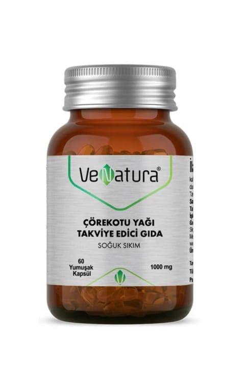 VeNatura روغن سیاهدانه 60 کپسول نرم