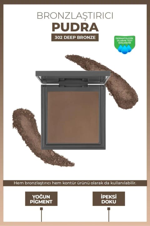 پودر برنزهکننده Alix Avien - Bronzing Powder 302 Deep Bronze
