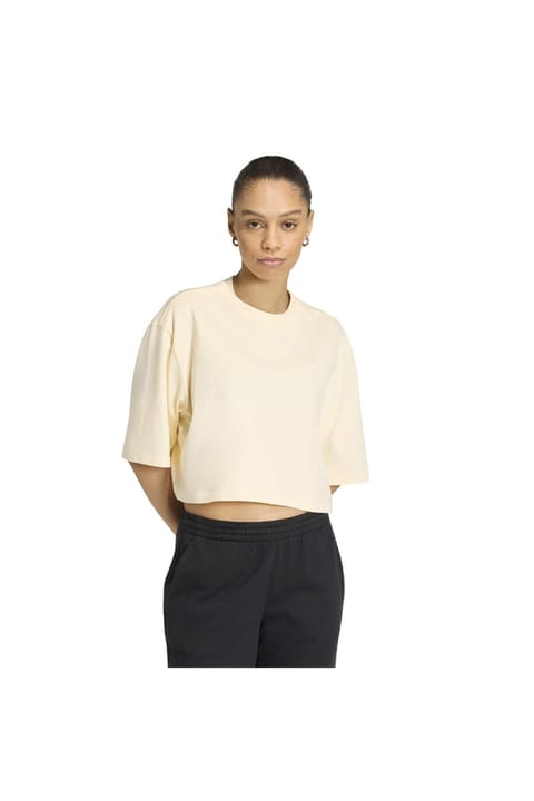 تی‌شرت کراپ زنانه adidas مدل ESS CROP TEE KR3594