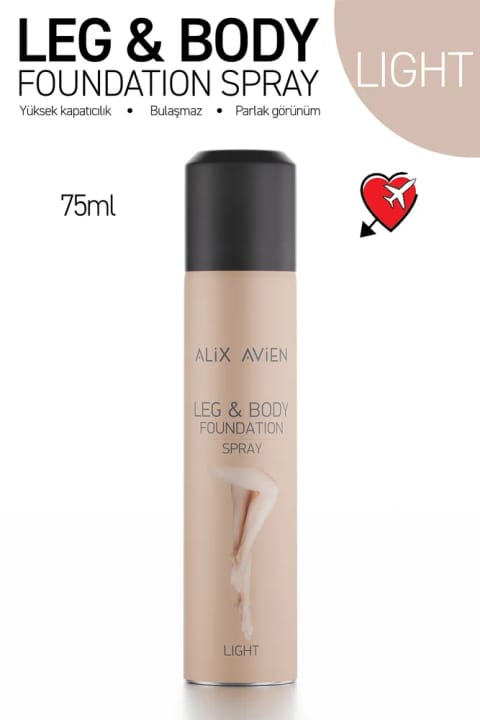 Alix Avien پنکک پا با افکت برنزهکننده روشن