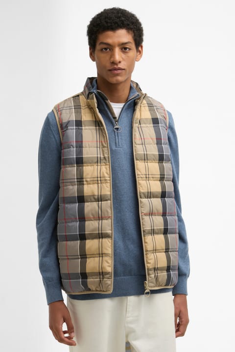 جلیقه پافر برگشتپذیر Tartan Barbour TN32 Dress Tartan