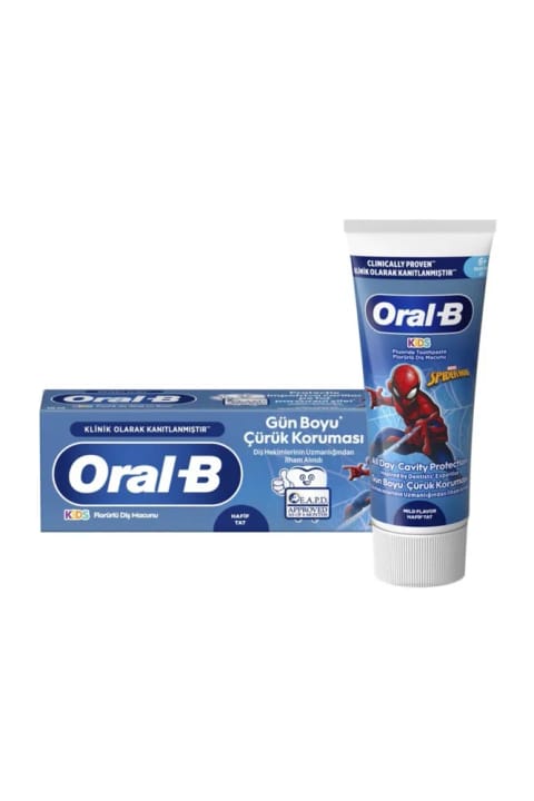 خمیردندان کودکان Oral-B اسپایدرمن ۶۰ میلی‌لیتر
