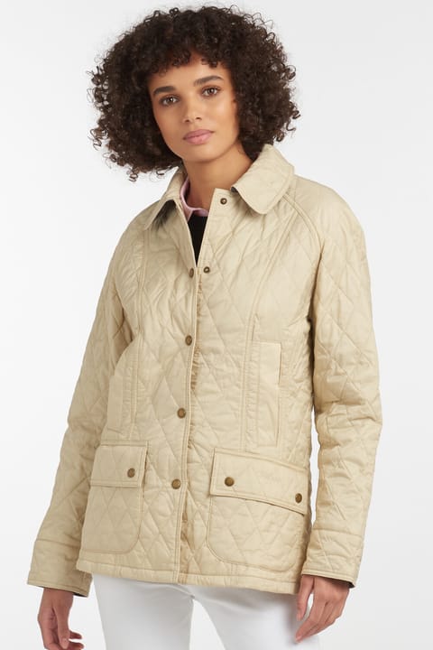 کاپشن کاپیتونه Barbour Beadnell CR51 Pearl